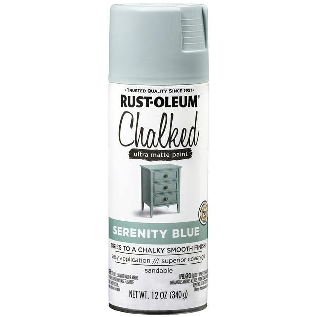 Pintura en aerosol Rust-Oleum Serenity Blue Chalked Ultra Mate 350 ml