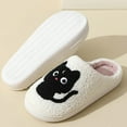 thumbnail image 6 of Fuzzy Slippers For Women Couples Winter Pattern Slippers Men Comfortable Home Warm Slippers Warm Cozy Winter House Slippers Bedroom Indoor House Shoes, 6 of 7