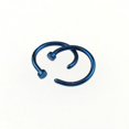 thumbnail image 6 of Tshsdpx 2Pcs Stainless Steel Nose Ring Open Hoop Earrings Unisex Body Piercing Jewelry, 6 of 7