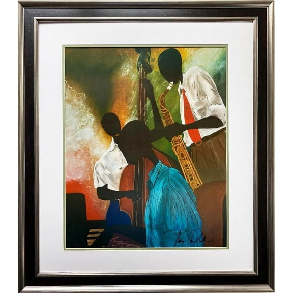 Leroy Campbell "Tune Up" Hand Signed Art Generic