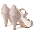 thumbnail image 7 of J. Adams Kym Mary Jane Shoes Women Oxford Pumps - Cute Low Heels - Round Toe Heel with Ankle Strap, 7 of 7