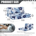 thumbnail image 2 of Pzuqiu Hibiscus Flower RV Dinette Cushion Covers Comfortable Camper Cushion Couch Covers Stretchable Campers Accessories Full Coverage for RV Camper Sofa, 2 of 7