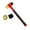 Red, variant on Oasiva Rubber Hammer with Comfortable Handle Heavy Duty Soft Mallet for Home Repairs