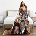thumbnail image 5 of Tom Selleck Collage Blanket Ultra-Soft Micro Fleece Blanket Warm Cozy Plush Bed Blanket Lightweight Sofa Throw Blanket, 5 of 6