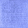 thumbnail image 1 of Ahgly Company Indoor Square Persian Blue Traditional Area Rugs, 6' Square, 1 of 4