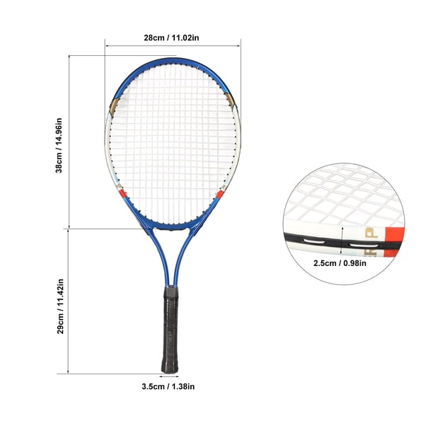 Raquette De Tennis EVTSCAN 27″ Aluminium – Pour Débutants/intermédiaires, Sac Inclus
