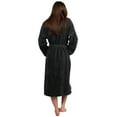 thumbnail image 2 of TowelSelections Women's Robe Cotton Terry Cloth Kimono Soft Bathrobe Large/X-Large Charcoal, 2 of 5