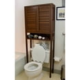 thumbnail image 4 of Eccostyle Solid Bamboo Over the Toilet Space Saver Etagere - Caramel, 4 of 5