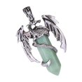 thumbnail image 4 of smtyteeng Collar Colgante Regalo Antiguo Joyería Natural para Navidad Niñas Esposa Verde, 4 of 7