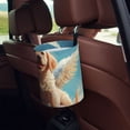 thumbnail image 5 of Kdxio Cute Angel Winged Dog Car Trash Can Garbage Car Accessories Trash Can Car Waste Bin for for Driver and Passenger Any Vehicle, 5 of 7