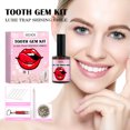 thumbnail image 2 of 1set Teeth Gem Set Shining DIY Teeth Gems Easy To and Install Teeth Jewelry Cosmetic Teeth Decoration 10ml, 2 of 7