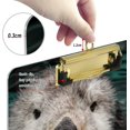 thumbnail image 3 of FMSHPON Sea Otter Ocean Clipboard Hardboard Wood Nursing Clip Board and Pull for Standard A4 Letter 13x9 inches, 3 of 4