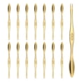 thumbnail image 1 of 15 Piezas de Tenedores de Cangrejo de Acero Inoxidable de 6.5 Pulgadas, Utensilios para Cangrejos, Herramientas para Mariscos (Dorado), 1 of 7