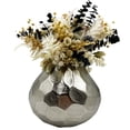 thumbnail image 5 of Bergamo Art 8 inch Wide Decorative Handmade Aluminum Pear Flower Vase, 5 of 6