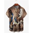thumbnail image 1 of Camisetas de cerveza transparentes de alta calidad con gráficos de talla grande para hombre informales para exteriores fiestas callejeras de manga corta a la moda, 1 of 6