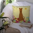 thumbnail image 3 of Easter Eggs Design Dog Art Fabric Decorative Pillow, 3 of 4
