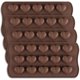 thumbnail image 1 of Juego de moldes de chocolate con forma de corazón de 15 cavidades de 4 piezas Corazón de San Valentín de silicona, kaili Sencillez, 1 of 5