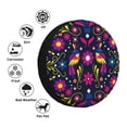 thumbnail image 4 of Goofa Colorful Mexican Pattern Universal Tire Cover for Jeep, SUV, Truck, and Trailer – Waterproof, UV-Resistant,Easy to Install, Fits 14"-17" Tires-17 inch, 4 of 6