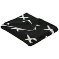 thumbnail image 2 of Safavieh Alto 50" x 60" Southwestern Cotton Throw, Black/Ivory, 2 of 8