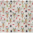 thumbnail image 4 of oneOone Cotton Poplin Twill White Fabric Merry Christmas Fabric For Sewing Printed Craft Fabric By The Yard 56 Inch Wide-F68, 4 of 4