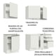 thumbnail image 4 of Cocina Integral Madesa Glamy Con Tarja 180 Cm Blanco Madesa Glamy, 4 of 10