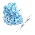 thumbnail image 3 of 1Pc Artificial Flower Clearance! Artificial Flower 1 Bouquet 5 Heads Hydrangea Handmade Flower Simulation Flowers for Home Wedding Decor, 3 of 4