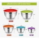 thumbnail image 2 of Juego Bowls Acero Inoxidable Ensaladera Mezclar Cocina Multicolor, 2 of 4