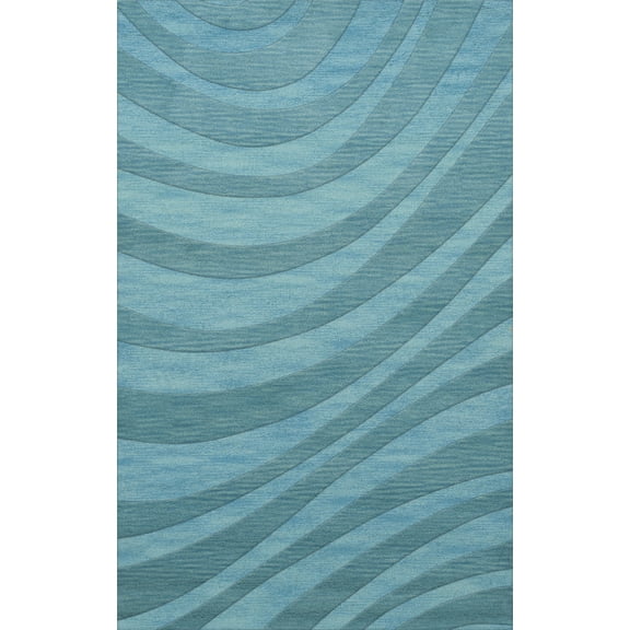 Dalyn Dover Area Rug DV12 Dv12 Peacock Waves Swirls 12' x 18' Rectangle