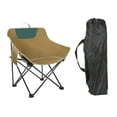 thumbnail image 5 of GARENDE Folding Camping Chair Heavy Duty Lightweight Beach Chair for Park BBQ Picnic Khaki L, 5 of 9