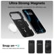 thumbnail image 4 of Funda BENKS ArmorAir Kevlar para iPhone 17 Pro Negra con MagSafe, 4 of 9