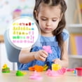 thumbnail image 2 of SHISUYAN 35pcs Children Manual DIY Plasticine Cartoon Clay Mold Toys (Random Color), 2 of 8