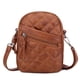 thumbnail image 1 of Guardurnaity Bolso bandolera retro de piel sintética para mujer, pequeño, de estilo retro, color negro Bolsas de mensajero y de hombro B, 1 of 6