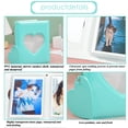 thumbnail image 4 of Kpop Photocard Holder Book - Mini Photo Album with Mirror-like Cover - Photocard Binder for Small Photos - 32 Pockets - Pink, 4 of 7