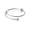 Platinum, variant on Lovely Star Track Beads 925 Sterling Silver Thin Line Band Adjustable Ring A3037-Gold-8 - adjustable