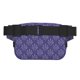 thumbnail image 3 of Fotbe Lavender Flowers Cangurera Cuadrada con Estampado de Doble Capa, Bolsa de Cintura Ajustable Mini para Hombres y Mujeres, 3 of 9