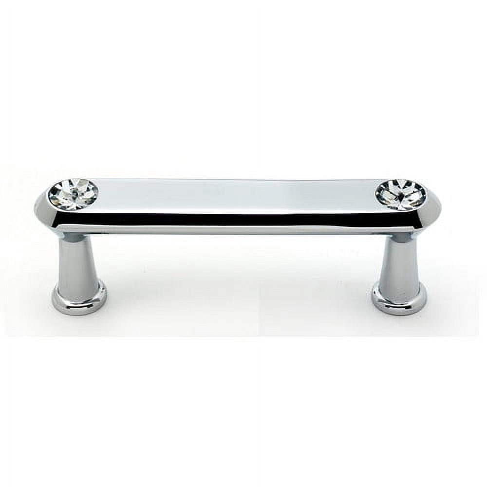 Contemporary 3" Center Bar Pull, Polished Brass