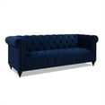 thumbnail image 4 of Alto 88" Tufted Chesterfield Sofa Navy Blue Velvet by Jennifer Taylor Home, 4 of 20