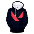 thumbnail image 3 of Sudadera con capucha con estampado 3D de Valorant para hombre y mujer, informal, de talla grande, para hombre y mujer, 3 of 5