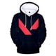thumbnail image 3 of Sudadera con capucha con estampado 3D de Valorant para hombre y mujer, informal, de talla grande, para hombre y mujer, 3 of 5