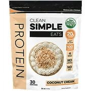 Grass Fed Whey Protein - Coconut Cream (36 Oz. / 30 Servings)