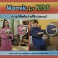 thumbnail image 2 of Warmie - For Kids Cozy Fleece Blanket with Sleeves Wearable Blue One size Fits all Adults, 2 of 5