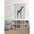 thumbnail image 5 of Marmont Hill Standing Tall Giraffe II Canvas Wall Art, 5 of 7
