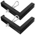 thumbnail image 3 of Shisuyan 2pcs Projector Screen Bracket L Bracket Projector Wall Mount Projector Bracket with Hook, 3 of 9