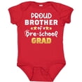thumbnail image 3 of Inktastic Proud Brother of a Pre-school Grad Boys Baby Bodysuit, 3 of 5