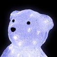 thumbnail image 5 of Northlight LED Lighted Polar Bear Commercial Grade Acrylic Outdoor Christmas Decoration - 16.5", 5 of 10