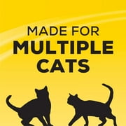 فضلات القطط المتكتلة 4 في 1 من Purina Tidy Cats، برائحة الأزهار، دلو 35 رطلاً