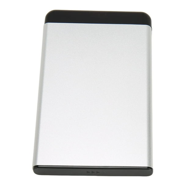 Disco Duro Externo de 25 Pulgadas Disco Duro Móvil de Metal Ultrafino USB 30 Tasa de Transferencia de Alta Velocidad de 5 Gbps Plug and Play sin Controladores para