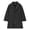 X2 Black, variant on Ticikt Boys Casual Trench Coat Kids Winter Hooded Long Jacket Single- Pea Coat with Pockets,Color:Brown,Size:5-6 Years