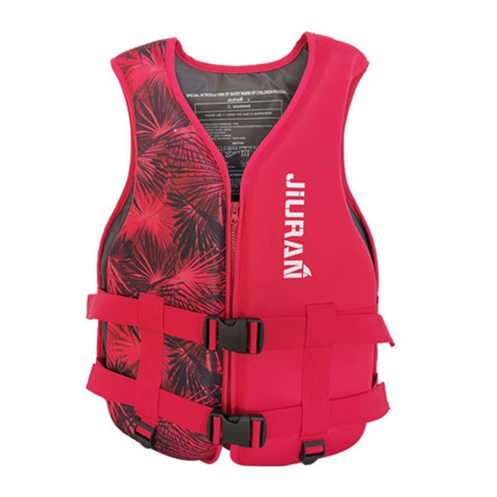 CNMF Life Jacket Swim Vest Adjustable Safety Swimming Float Jacket