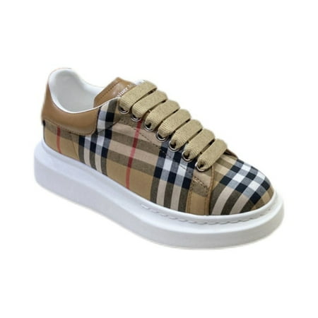 

Men/Womens Plaid Canvas Shoes Play Sneakers Slip on Fashion Shoes Low Tops Casual Tennis Shoes Give it to someone you love